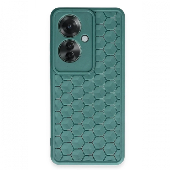 Newface Oppo Reno 11F Kılıf Petek Silikon Kapak