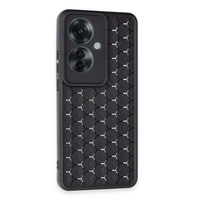 Newface Oppo Reno 11F Kılıf Petek Silikon Kapak