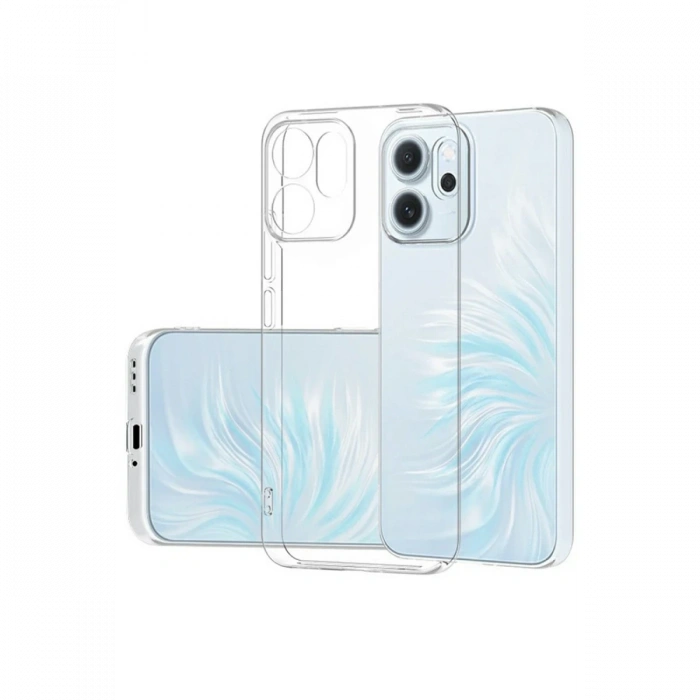 Newface Oppo Reno 14F Kılıf Lüx Şeffaf Silikon
