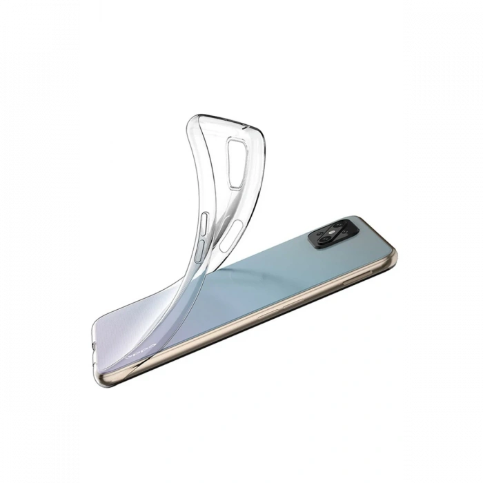 Newface Oppo Reno 4 Lite Kılıf Deluxe 2mm Şeffaf Silikon