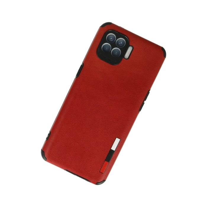 Newface Oppo Reno 4 Lite Kılıf Loop Deri Silikon