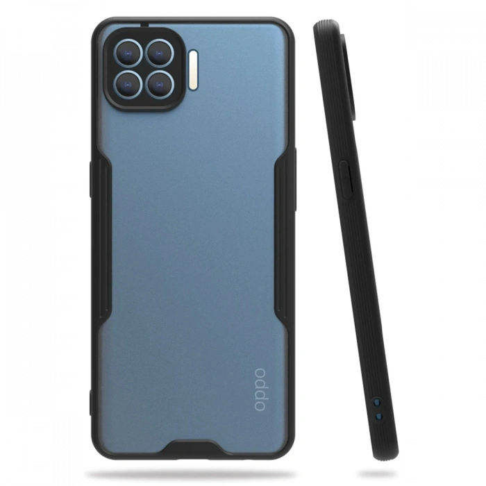 Newface Oppo Reno 4 Lite Kılıf Platin Silikon