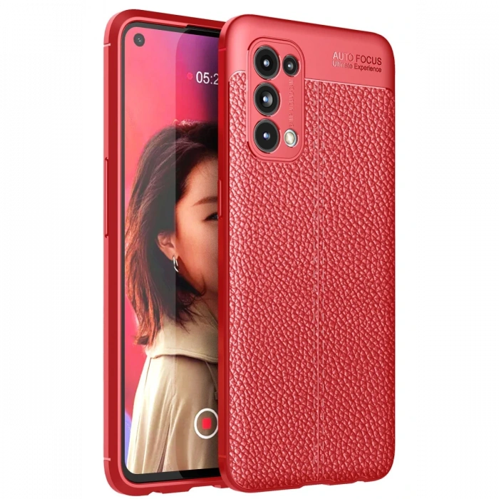Newface Oppo Reno 5 Kılıf Auto Focus Kapak