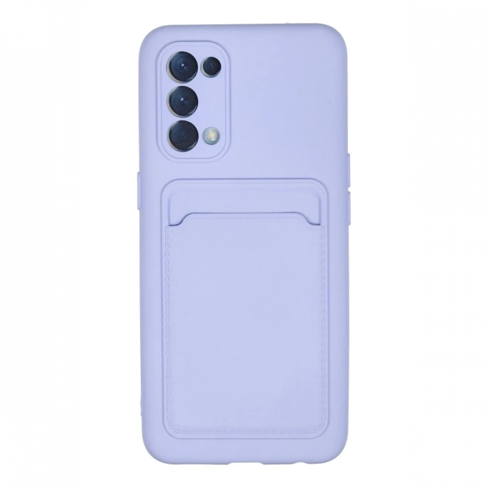 Newface Oppo Reno 5 Kılıf Kelvin Kartvizitli Silikon