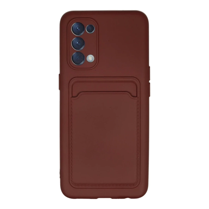 Newface Oppo Reno 5 Kılıf Kelvin Kartvizitli Silikon
