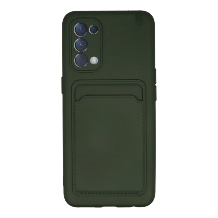 Newface Oppo Reno 5 Kılıf Kelvin Kartvizitli Silikon