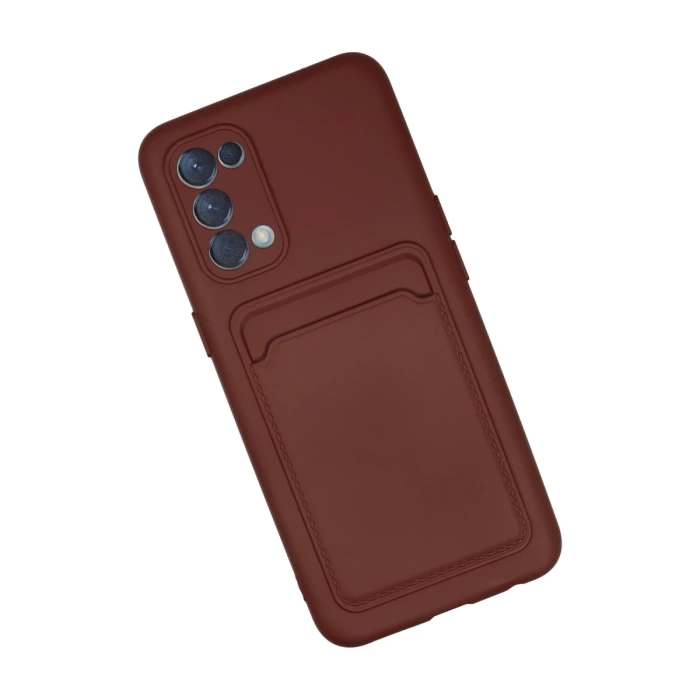 Newface Oppo Reno 5 Kılıf Kelvin Kartvizitli Silikon