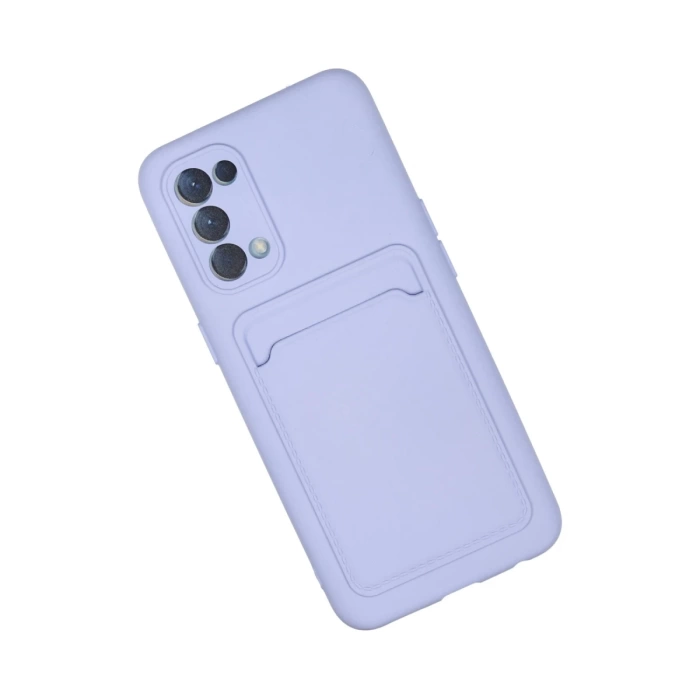 Newface Oppo Reno 5 Kılıf Kelvin Kartvizitli Silikon