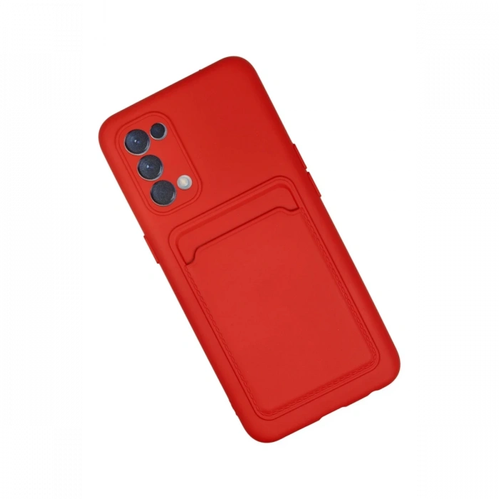Newface Oppo Reno 5 Kılıf Kelvin Kartvizitli Silikon