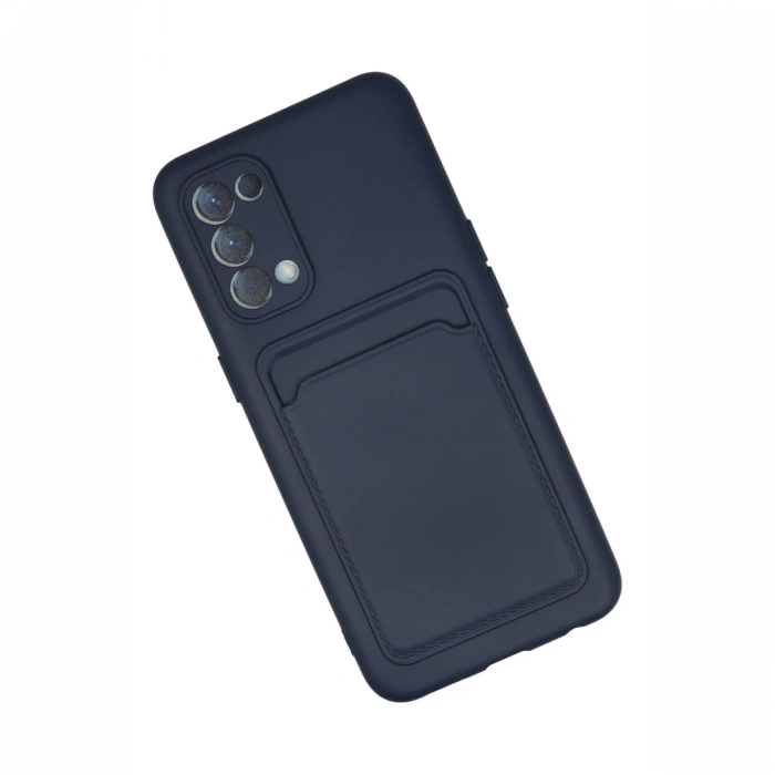 Newface Oppo Reno 5 Kılıf Kelvin Kartvizitli Silikon