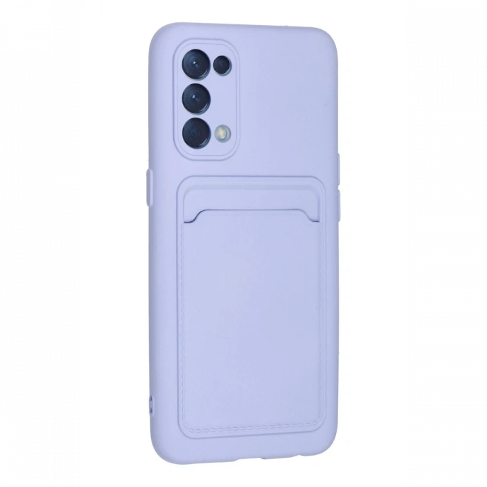 Newface Oppo Reno 5 Kılıf Kelvin Kartvizitli Silikon