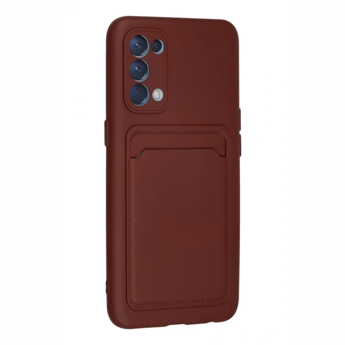 Newface Oppo Reno 5 Kılıf Kelvin Kartvizitli Silikon