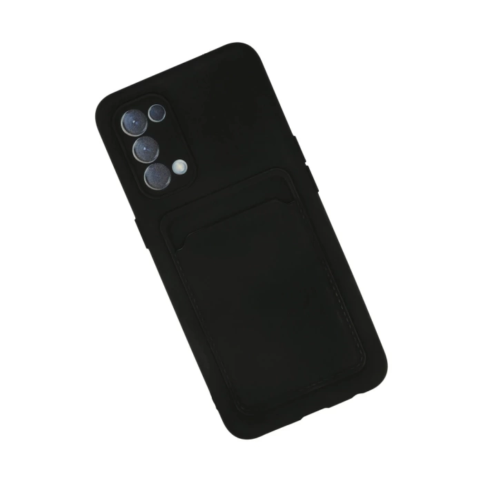 Newface Oppo Reno 5 Kılıf Kelvin Kartvizitli Silikon