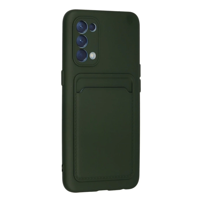 Newface Oppo Reno 5 Kılıf Kelvin Kartvizitli Silikon