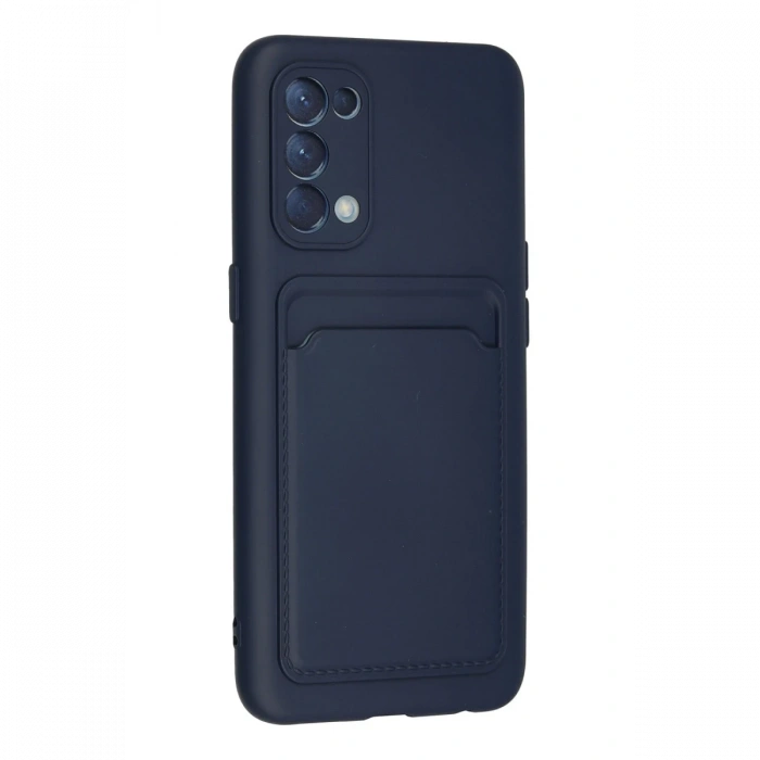 Newface Oppo Reno 5 Kılıf Kelvin Kartvizitli Silikon