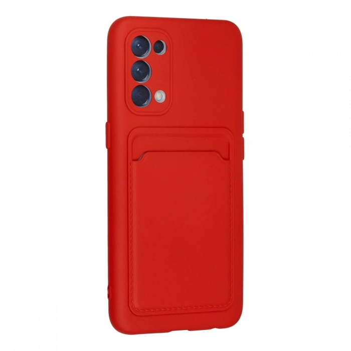 Newface Oppo Reno 5 Kılıf Kelvin Kartvizitli Silikon