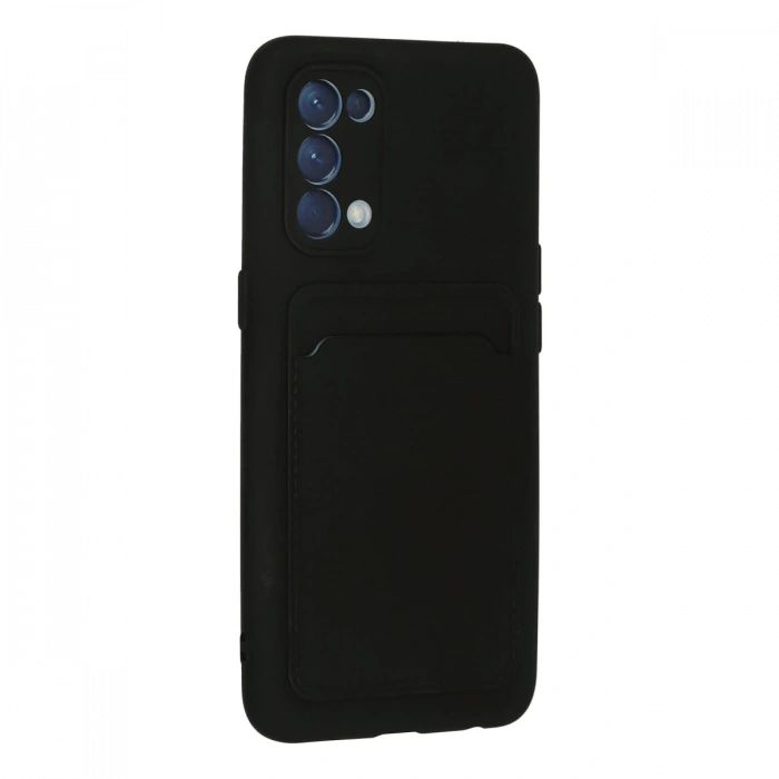 Newface Oppo Reno 5 Kılıf Kelvin Kartvizitli Silikon