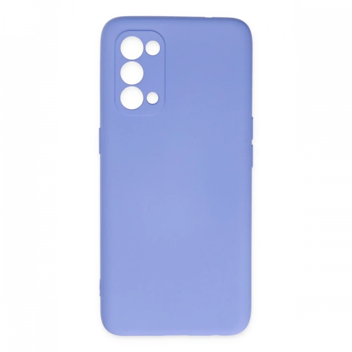 Newface Oppo Reno 5 Kılıf Nano içi Kadife Silikon