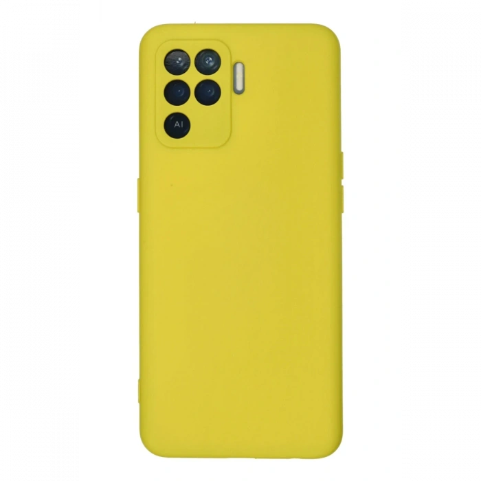 Newface Oppo Reno 5 Lite Kılıf Nano içi Kadife Silikon