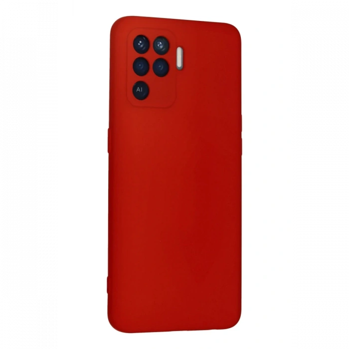 Newface Oppo Reno 5 Lite Kılıf Nano içi Kadife Silikon