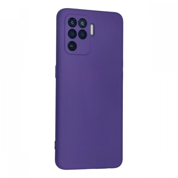 Newface Oppo Reno 5 Lite Kılıf Nano içi Kadife Silikon