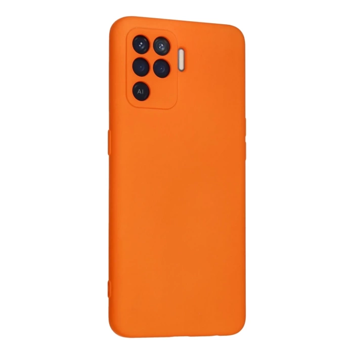 Newface Oppo Reno 5 Lite Kılıf Nano içi Kadife Silikon