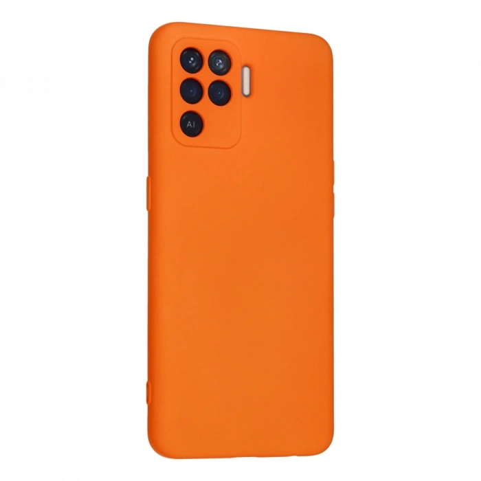 Newface Oppo Reno 5 Lite Kılıf Nano içi Kadife Silikon