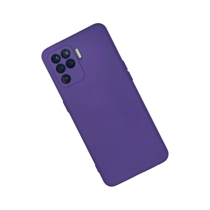 Newface Oppo Reno 5 Lite Kılıf Nano içi Kadife Silikon