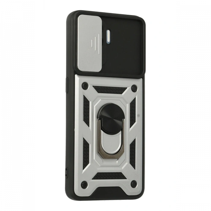 Oppo Reno 5 Lite Kılıf Pars Lens Yüzüklü Silikon