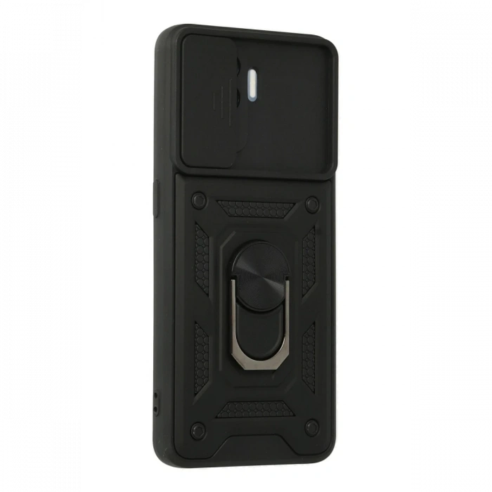 Oppo Reno 5 Lite Kılıf Pars Lens Yüzüklü Silikon