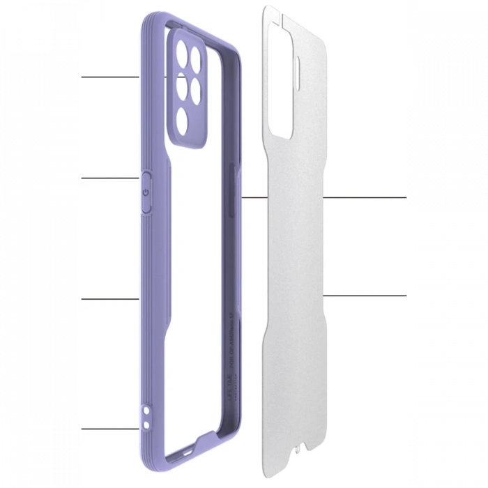 Newface Oppo Reno 5 Lite Kılıf Platin Silikon - Sarı