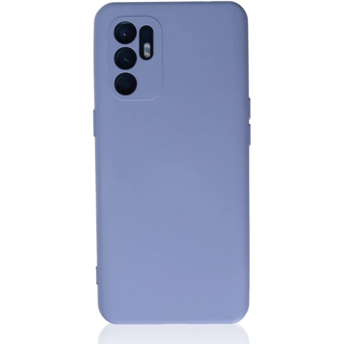 Newface Oppo Reno 6 Kılıf Nano içi Kadife Silikon