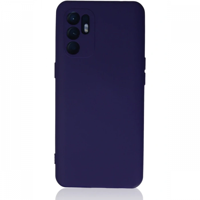 Newface Oppo Reno 6 Kılıf Nano içi Kadife Silikon