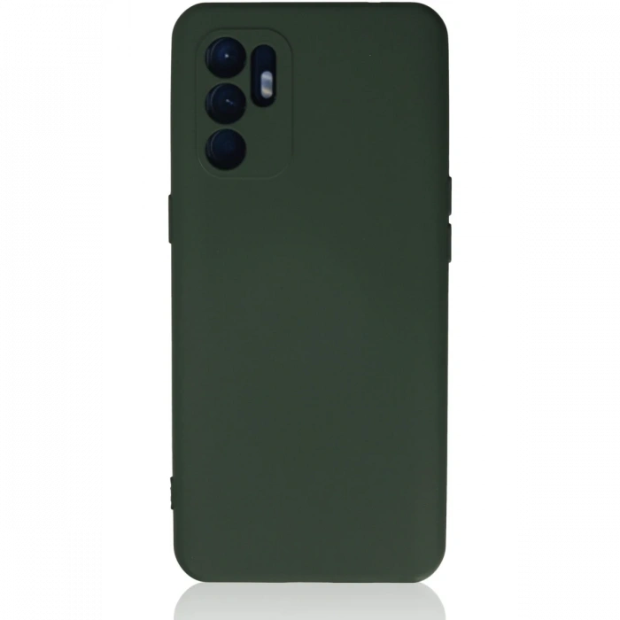 Newface Oppo Reno 6 Kılıf Nano içi Kadife Silikon