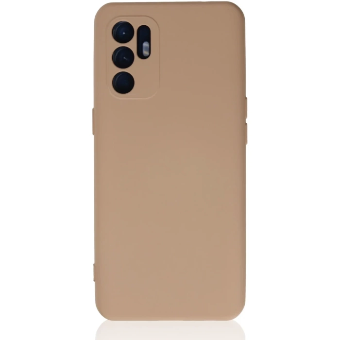Newface Oppo Reno 6 Kılıf Nano içi Kadife Silikon