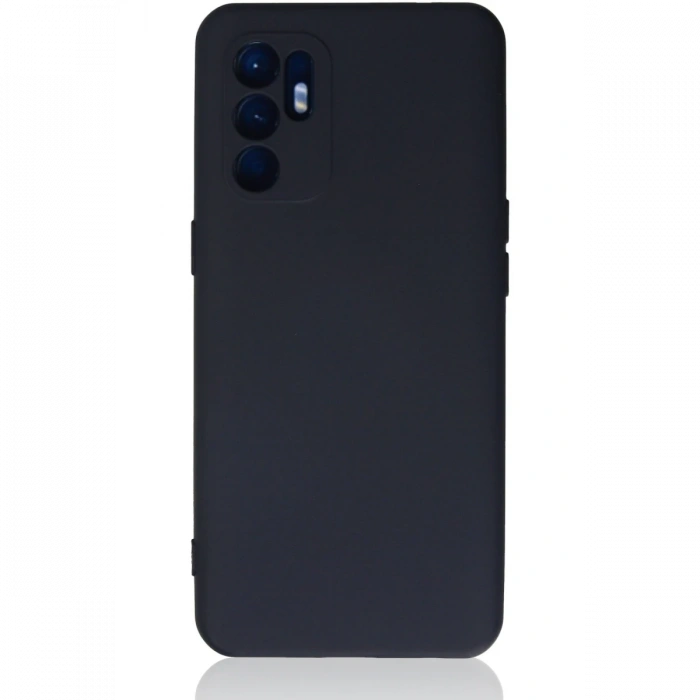 Newface Oppo Reno 6 Kılıf Nano içi Kadife Silikon