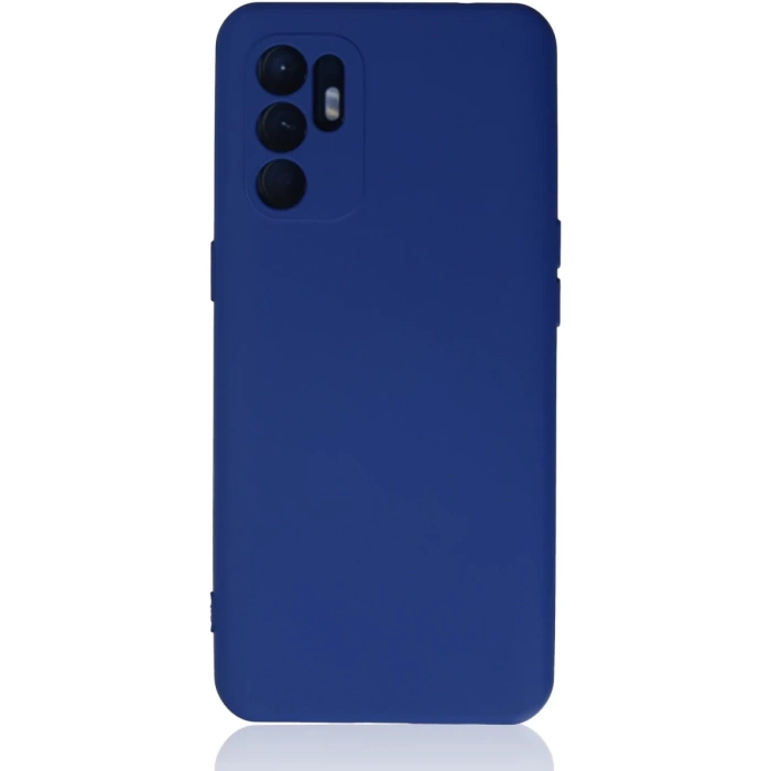Newface Oppo Reno 6 Kılıf Nano içi Kadife Silikon