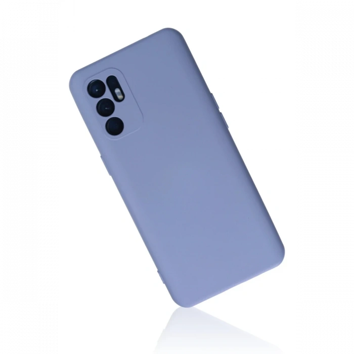Newface Oppo Reno 6 Kılıf Nano içi Kadife Silikon