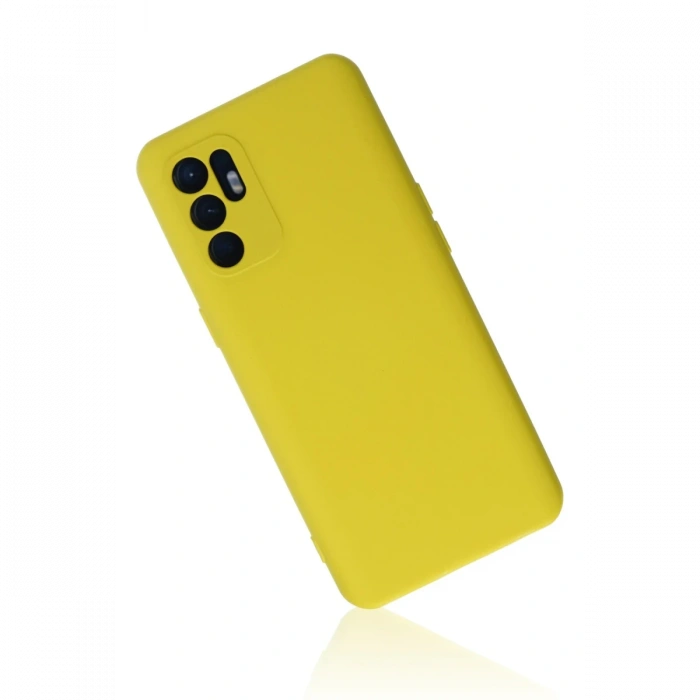 Newface Oppo Reno 6 Kılıf Nano içi Kadife Silikon