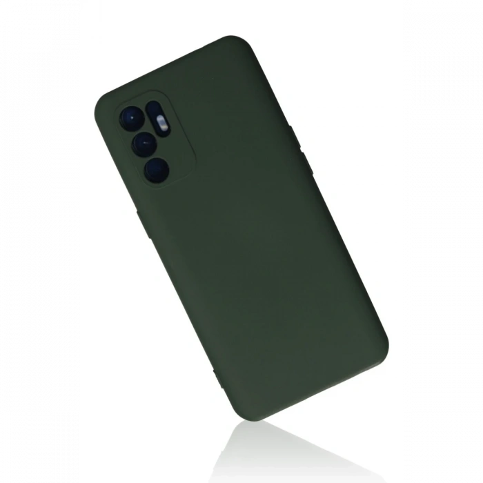 Newface Oppo Reno 6 Kılıf Nano içi Kadife Silikon