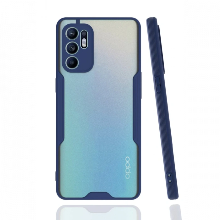Newface Oppo Reno 6 Kılıf Platin Silikon
