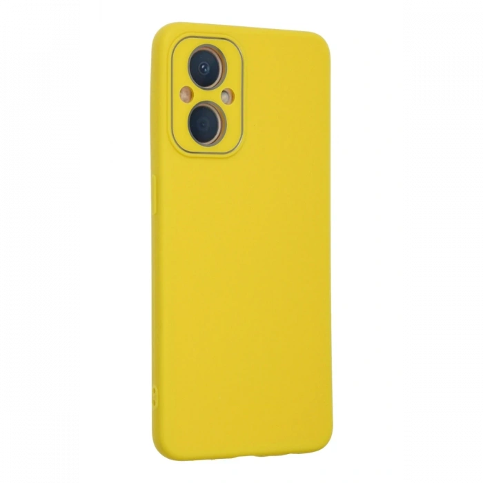 Newface Oppo Reno 7 Lite Kılıf Lansman Glass Kapak