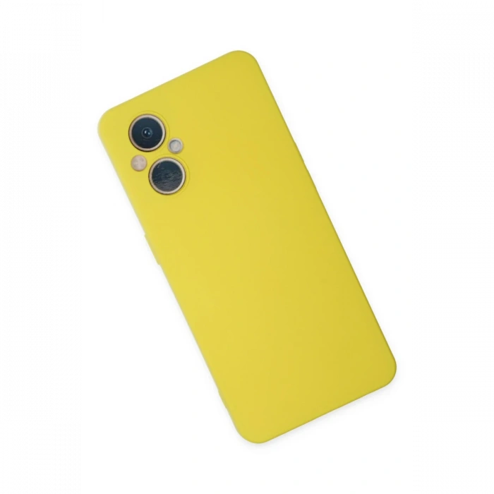 Newface Oppo Reno 7 Lite Kılıf Nano içi Kadife Silikon