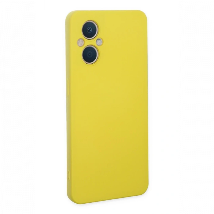 Newface Oppo Reno 7 Lite Kılıf Nano içi Kadife Silikon