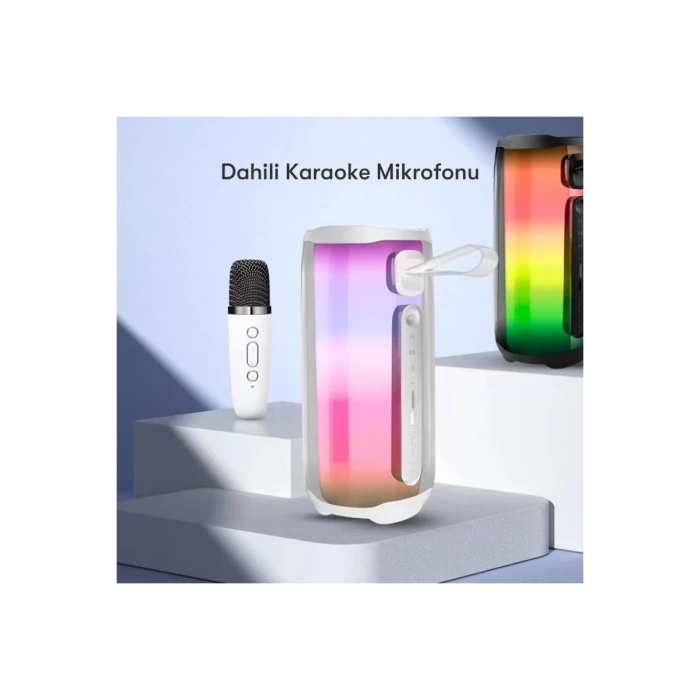 Newface Pluse 5 Mikrofonlu RGB Kablosuz Hoparlör