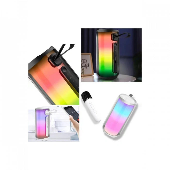 Newface Pluse 5 Mikrofonlu RGB Kablosuz Hoparlör