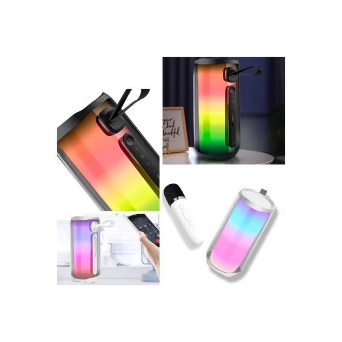 Newface Pluse 5 Mikrofonlu RGB Kablosuz Hoparlör