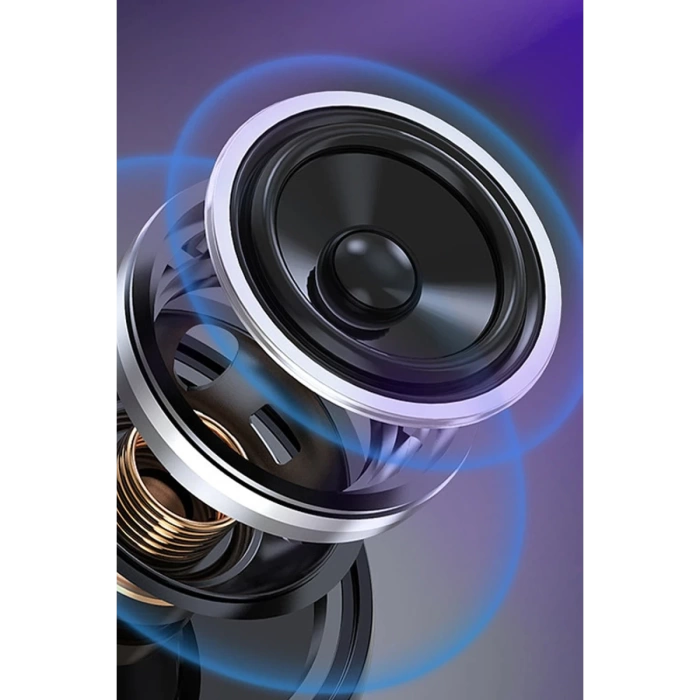 Newface Pluse 7 Mikrofonlu RGB Kablosuz Hoparlör - Beyaz