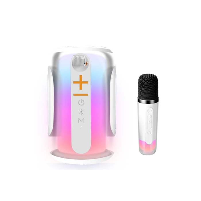 Newface Pluse 8 RGB Kablosuz Hoparlör - Beyaz