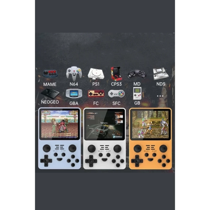 Newface POWKIDDY RGB20S 64GB Retro Gamepad - Beyaz